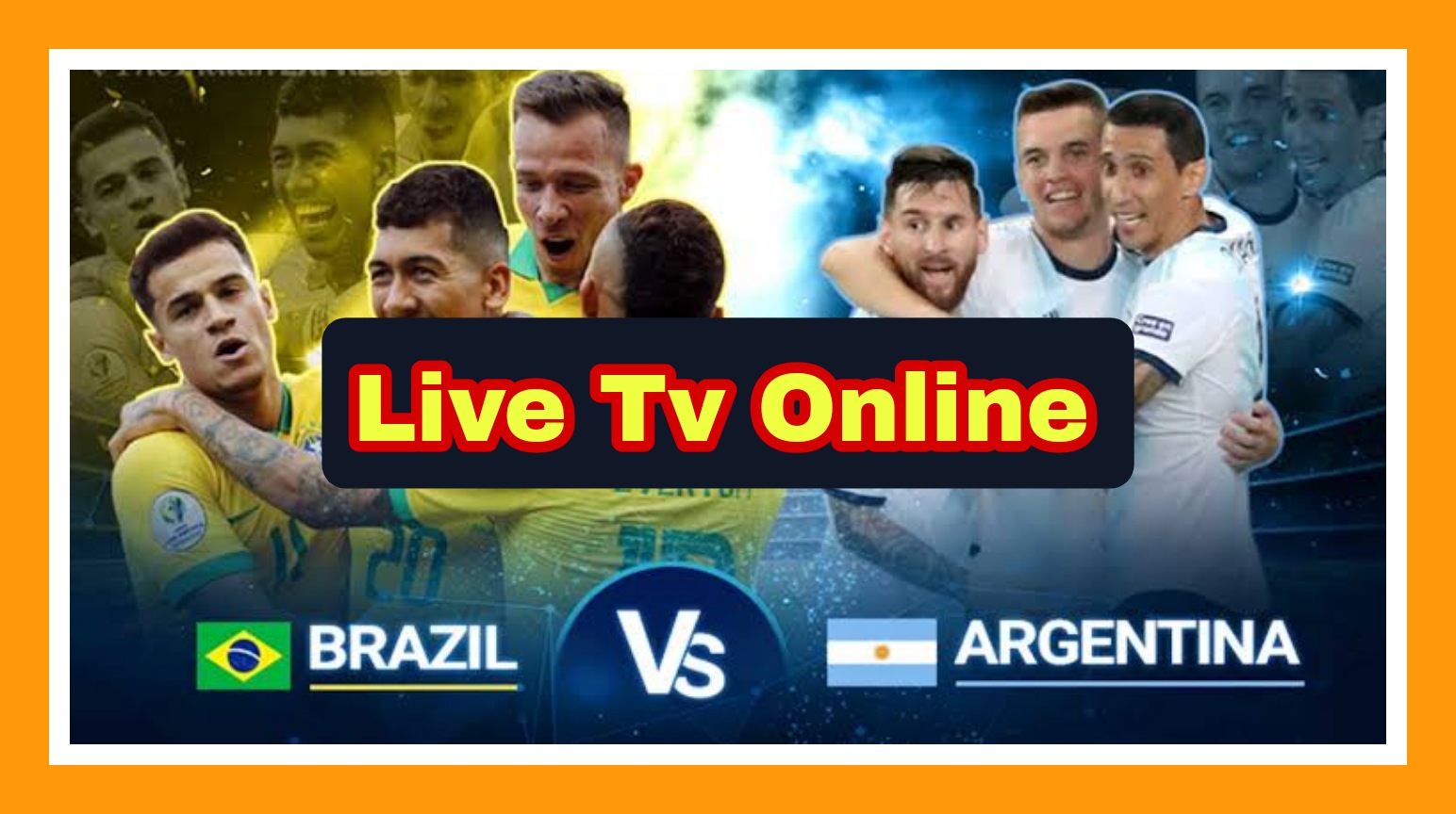 (11.6.22) Brazil vs argentina live Stream tv channel telecast online in Bangladesh Nepal