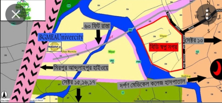 New DAP Dhaka Map 2022 check online download