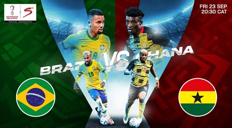 Online-Brazil vs Ghana Live telecast in India, Indian, Bangladesh TV channels