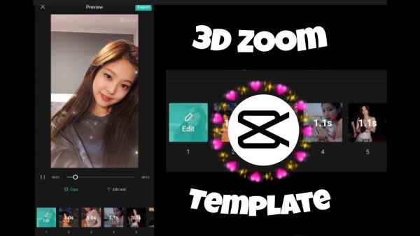Original Link- 3D Zoom CapCut Templates edit effect ALIGHT motion