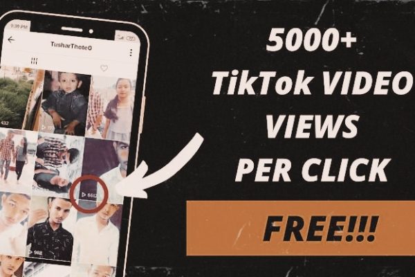 1M 1000 500 views on TikTok free