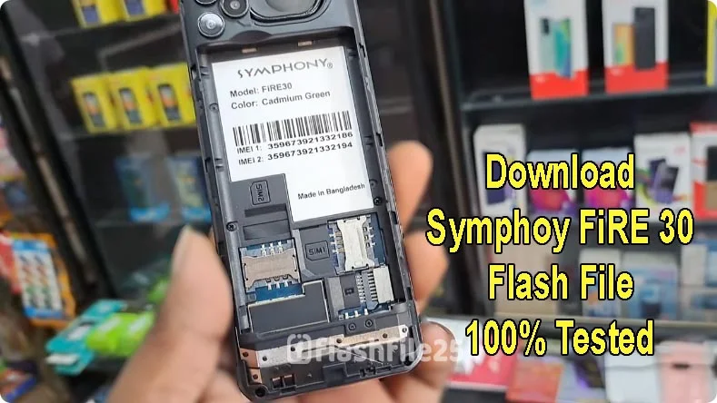 Symphony i30 hw2 Flash File (MT6261 (Firmware) 100% Tested) Without password