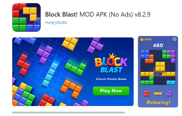 Block Blast! Game Review – MOD APK (No Ads) v8.2.9
