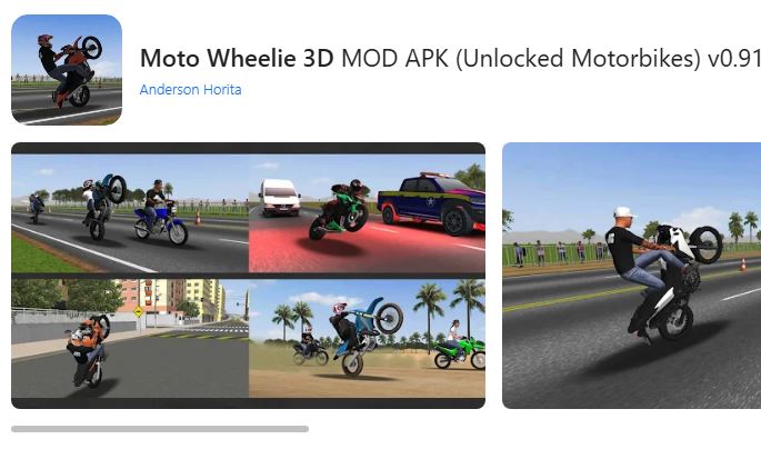 Moto Wheelie 3D MOD APK (Unlocked Motorbikes) v0.91 – Download Free for Android [2025 Updated]