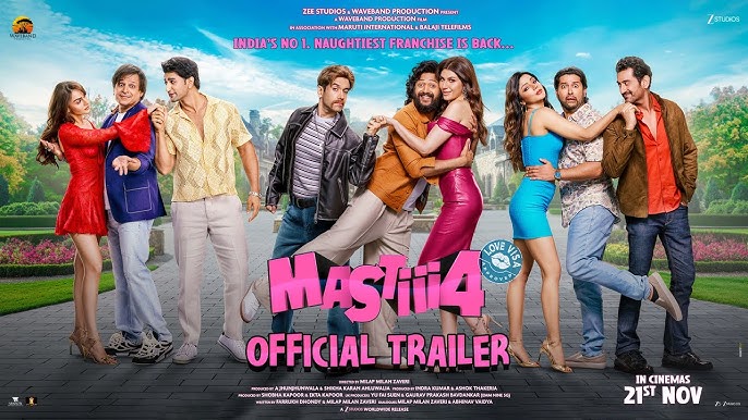 Mastiii 4 (2025) | Hindi Comedy Movie Download full HD 720p